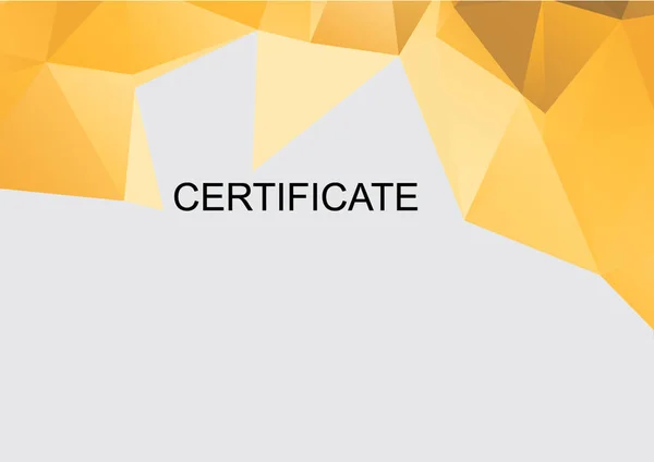 Design Template Certificate Blank Space — Stock Photo, Image