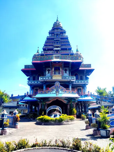 Stock image velangkani temple catholic in Nort Sumatra