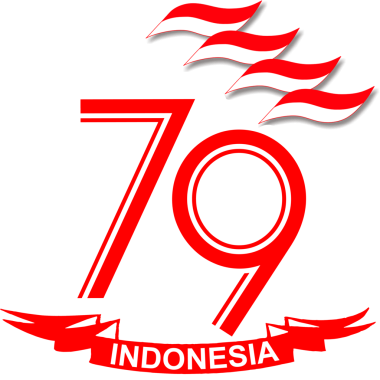 Endonezya Bağımsızlık Günü Logosu 79 