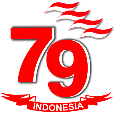 Endonezya Bağımsızlık Günü Logosu 79 