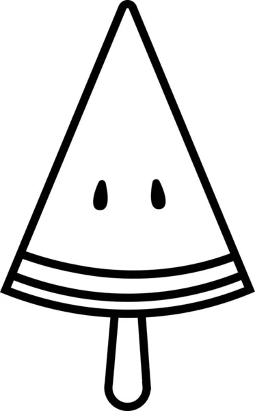 Renkli Dondurmalı Karpuz Kırmızı Meyveli Şeker Lolipop Yaz Taze İzole