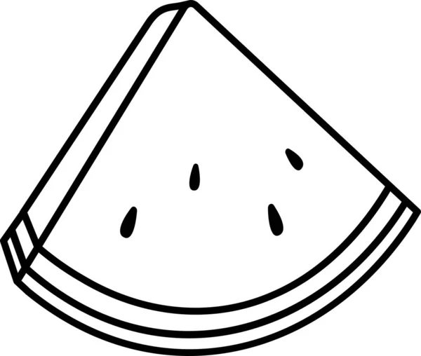 Renkli Karpuz Doğranmış Kırmızı Meyve Sulu Tropikal Yaz Taze İzole Edilmiş