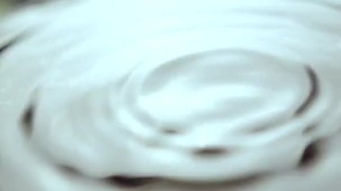 Damlacıklar düşer ve suyun üzerinde büyük daireler çizer ve görüntüleri dağıtırlar. Kalın damlalar su yüzeyinde halka oluşturur ve hızla düşer.