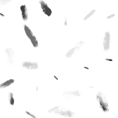 İzole edilmiş tek renkli soyut fırça darbesi lekeleri