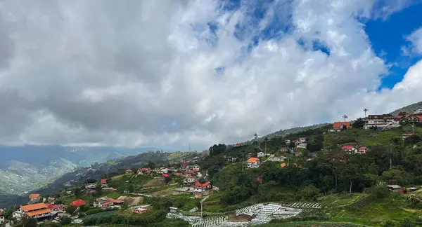 Yukarıdan bakıldığında, Colonia Tovar - Venezuela