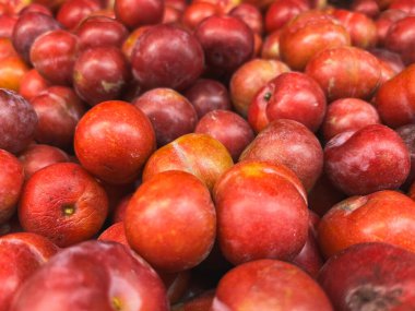 taze erik meyvesi - kırmızı 