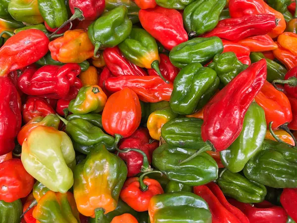 Market kapsüllerinde bol miktarda fasulye satılıyor.