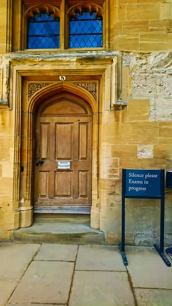 Christ Church Oxford University Oxford Reino Unido Mayo 2018 Sala —  Fotos de Stock