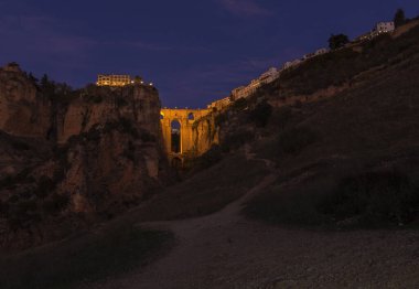 Yeni Ronda Köprüsü, Malaga, İspanya