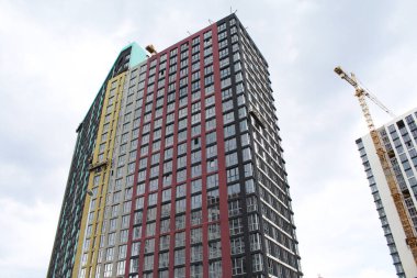 Şehirde yeni apartmanlar