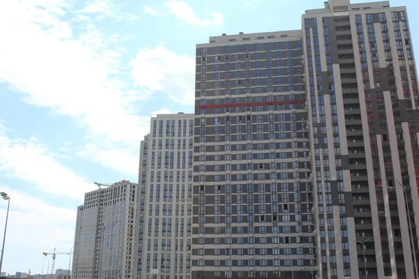 モスクワ ロシア 6月27 モスクワ ロシアの新しい住宅複合体のビュー — ストック写真