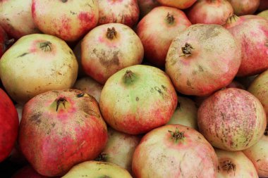 sağlıklı yiyecekler olgun nar tohumları