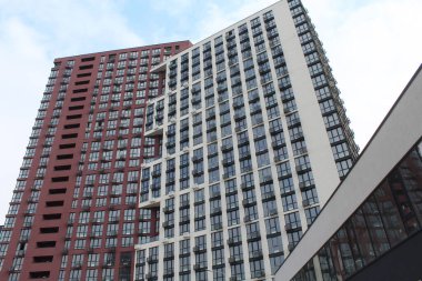 Ukrayna 'nın Kyiv şehrinde yeni apartmanlar