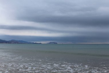 Güzel bir deniz manzarası. Doğa, seyahat