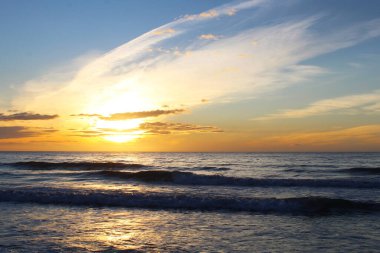 günbatımı güzel manzaraya