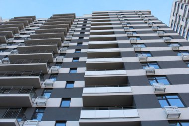 New York 'taki modern ev cephesi