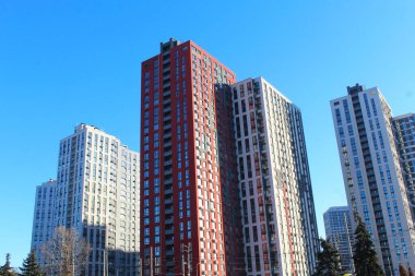 Kyiv şehrindeki gökdelenler, yeni binalar
