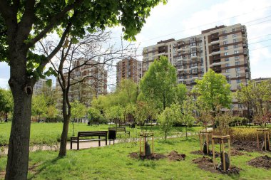 İsveç 'teki Stockholm şehri manzarası