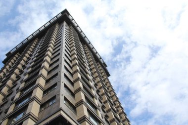 Kiev şehrindeki modern bina