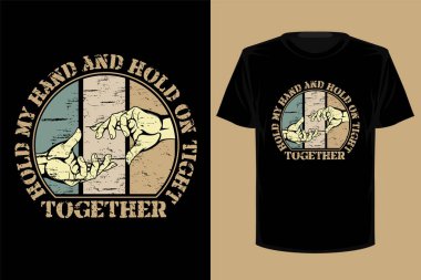 Birlikte eski model t-shirt tasarımı