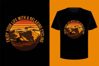 Rahatlatıcı eski model tişört tasarımı