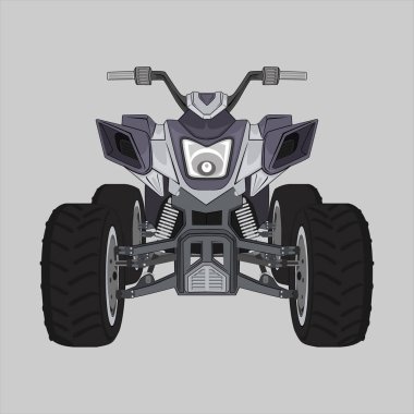 ATV Vektör İllüstrasyon Tasarımı