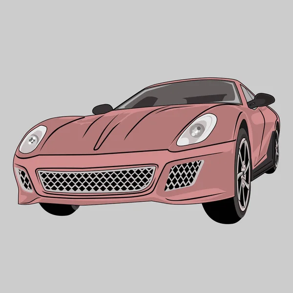 Сучасний Спортивний Автомобіль Векторні Ілюстрації — стоковий вектор
