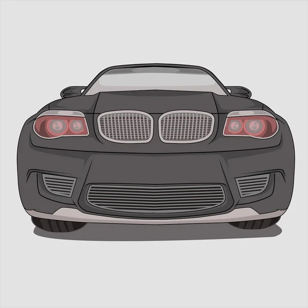 Modern Sport Car Vector Illustration — Stock vektor