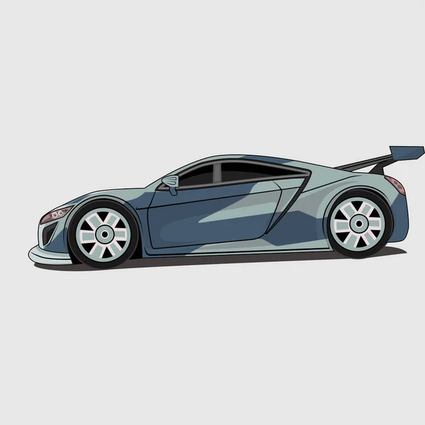 Modern Sport Car Vector Illustration — Stock vektor