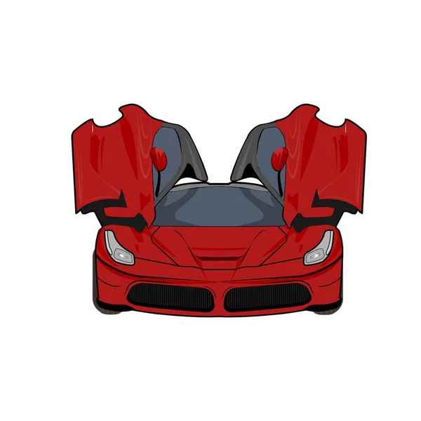 Modern Sport Car Vector Illustration — Stock vektor