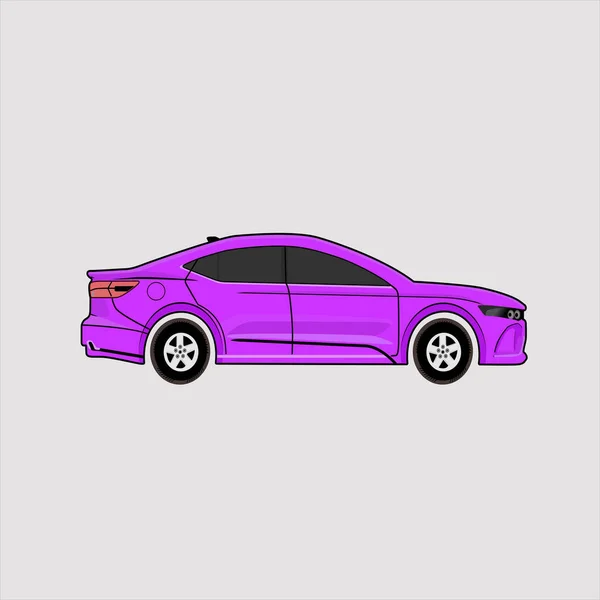 Modern Car Vector Illustration — Stock Vector