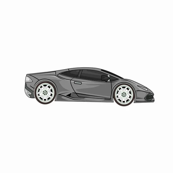 Modern Sport Car Vector Illustration — Vector de stoc