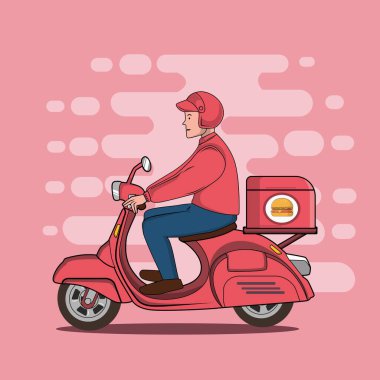 Fast food scooter teslim