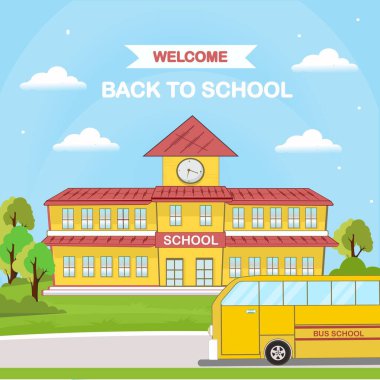 Okul Ulaşım Okulu Otobüs Daire Tasarımı.