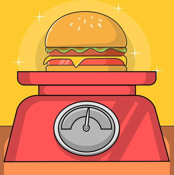 Fast Food Conjunto Saboroso Fast Food Isolado — Vetor de Stock