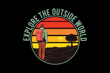 Dış dünyayı keşfedin Eski moda manzaraları keşfedin