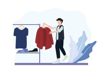 Moda Düz Tasarım Çizimi