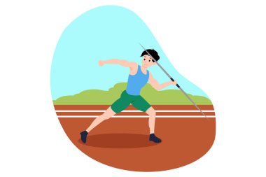 Spor Düz Tasarım Çizimi