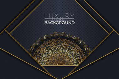 Lüks Mandala Arkaplan Biçimi