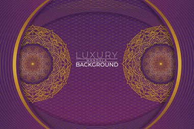 Lüks Mandala Arkaplan Biçimi