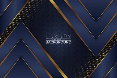 Lüks Soyut Arkaplan Mavi Biçim