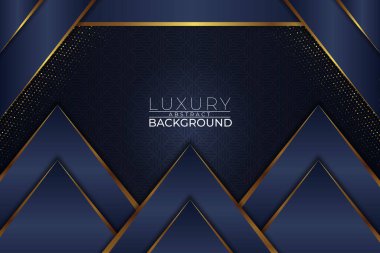 Lüks Soyut Arkaplan Mavi Biçim