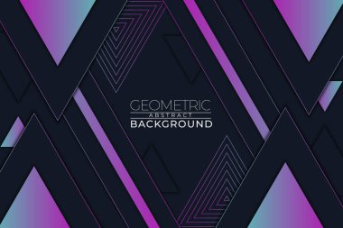 Geometrik Soyut Arkaplan Kare RGB Biçimi