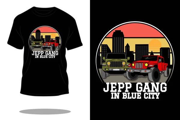 Jip çetesi T-shirt tasarımı