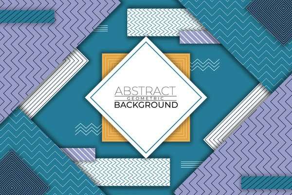 Modern Abstract Geometric Background Style — Stock Vector