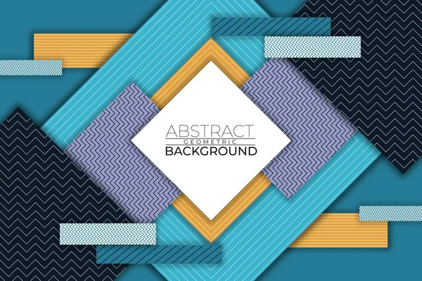 Modern Abstract Geometric Background Style — Stock Vector