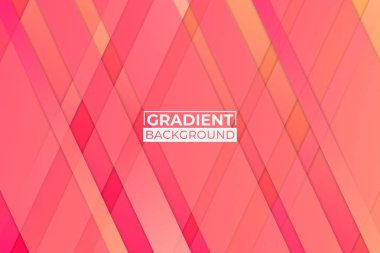 Kademeli Pembe ve Turuncu Arkaplan