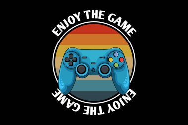 Oyun retro tasarım manzarasının tadını çıkar