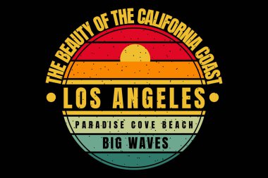 Kaliforniya kıyıları gün batımını geriye dönük dalgalandırıyor