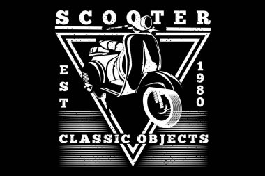 Tişört scooter nesne biçimi